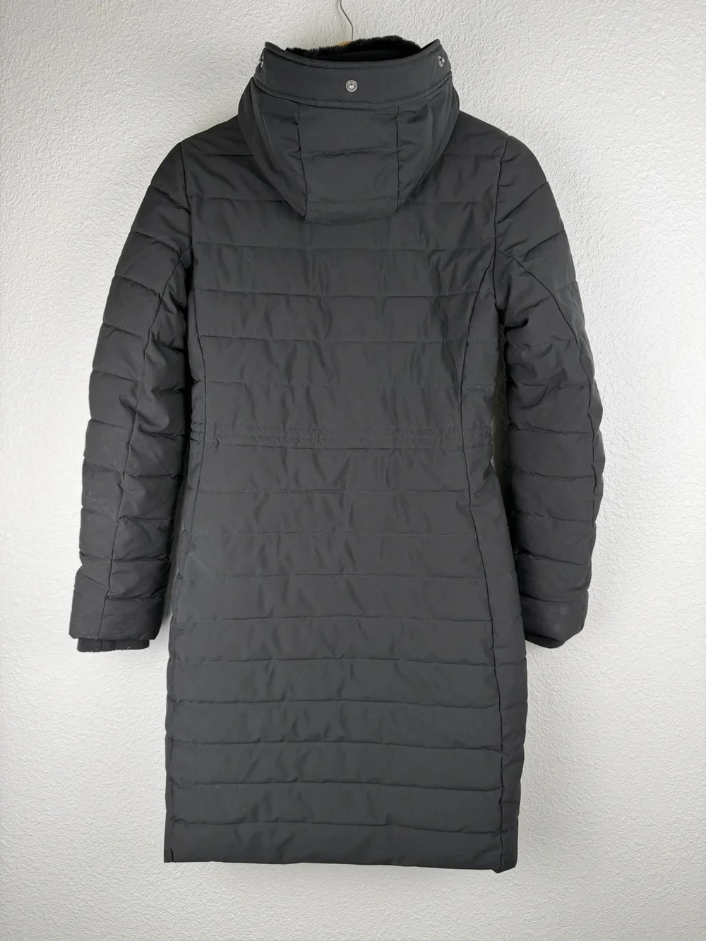 Abercrombie & Fitch women's puffer parka long hooded puffer jacket size XS